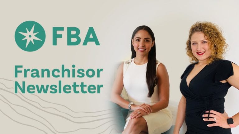 FBA Franchisor Newsletter